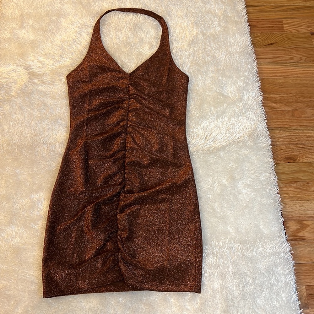 H & M Metallic Dress
